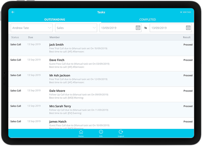 Referral programmes for gyms